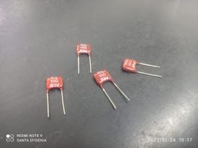 4x Capacitor Mica Prata 15pf/63v Tolerancia 1pf Cm1 Icl