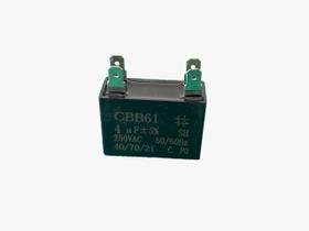 4x Capacitor Partida 4uf/250v Faston 37x15x25mm Cbb61