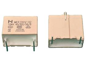 4x Capacitor Poliester 100nf/310v = 100k/310v X2 Smd