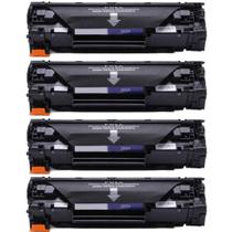 4x Cartucho Toner Impressora P1102 1102 P1102w 1102w 285a 85