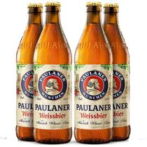 4X Cerveja Alemã Paulaner Weissbier 500Ml