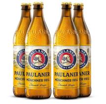 4x Cerveja PAULANER Munchner Hell 500ml