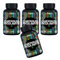 4x Chromium Picolinate - 200 Tabs - Black SKull