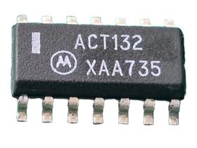 4x Circuito Integrado 74act132 Smd Motorola