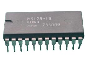 4x Circuito Integrado M5128-15 = M5128 Oki