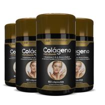 4x COLAGENO HIDROLISADO + VITAMINAS 60CAPS HF SUPLEMENTS