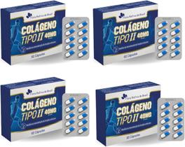4x Colágeno Tipo 2 Blister 400Mg 60 Caps Flora Nativa