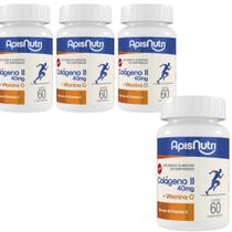 4x Colágeno Tipo 2 + Vitamina C 500mg 60 Comprimidos - ApisNutri