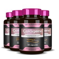 4x COLAGENO VERISOL + CALCIO HF SUPLEMENTOS 60CAPS