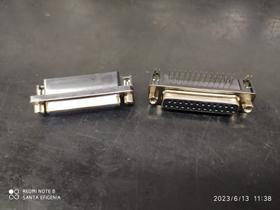 4x Conector Db25 Femea 90 Pci