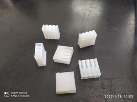 4x Conector Kk 3961 3,96mm 4 Vias Femea + Terminais