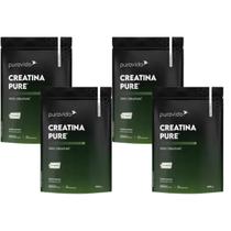 4x Creatina Micronizada Creapure Premium Puravida 300g 4x Creatina Micronizada Creapure Premium Puravida 300g