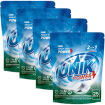 4x Detergente em Pastilha Unik Power Para Máquina De Lavar Louça 4x Detergente em Pastilha Unik Power Para Máquina De Lavar Louça