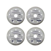 4x Discos de Corte P/Porcelanato e Cerâmicas 110x20mm 4.3/8"
