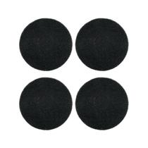 4x Discos Preto 350mm P/Tennant Lavor Jacto Limpeza Pesada