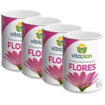 4X Fertilizante Flores Liberação Lenta (50g) VITAPLAN