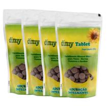 4X Fertilizantes Adubo Liberação Lenta Tablet (250g) DIMY