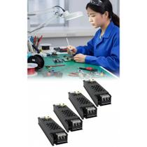 4x Fonte 12V 5A 60W Estabilizada - Led, Som, Câmera