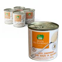 4x Leite Condensado Zero Aç. Zero Lactose S. Lourenço 335g