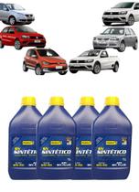 4X Lubrificante 100% Sintético 5W40 Api Sn Bardahl Promax