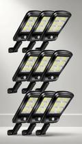 4x Luminária Solar LED Sensor Presença 120Â 5m IP66 4x Luminária Solar LED Sensor Presença 120Â 5m IP66