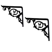 4x Mão Francesa 15cm Acompanha Kit de Parafuso & Bucha