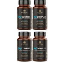 4x Mg Complex 4 Tipos de Magnésio 90Caps Essential Nutrition Sabor:Neutro 4x Mg Complex 4 Tipos de Magnésio 90Caps Essential Nutrition Sabor:Neutro