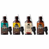 4x Óleo Barba Calico Jack Lemon Peaky e Coffee Don Alcides
