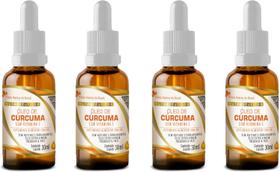 4x Óleo de Curc + Vitamina E Gotas 30 Ml Flora Nativa do Brasil
