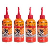 4x Óleo lubrificante corrente bike cera Tectire 120 ml