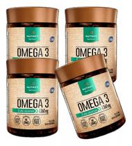 4x Ômega 3 - 120 Cápsulas - Nutrify - Óleo De Peixe