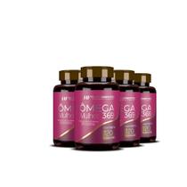 4X Omega 3 6 9 Mulher Hf Suplementos 120Caps
