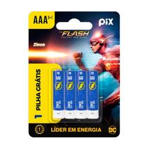 4x Pilha Zinco Manganês Aaa Palito 3a Blister Com 4 Unidades 4x Pilha Zinco Manganês Aaa Palito 3a Blister Com 4 Unidades