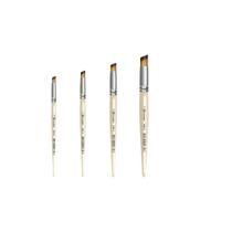 4x Pincel Condor 440 Redondo Angular Pata de Vaca (nº 0/2/4/6)