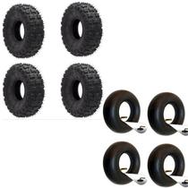 4x Pneus 4.10 X 3.50 Aro 4 Quadriciclo Skate scooter + camaras