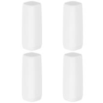 4X Porta Escova De Dente Banheiro Viagem Ou Aura Branco