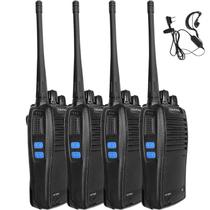 4x Rádio Comunicador AQUARIO HT-50U 16 canais HT Walk Talk 4x Rádio Comunicador AQUARIO HT-50U 16 canais HT Walk Talk