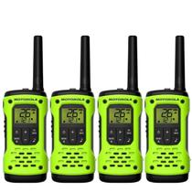 4x Rádio Comunicador Prova Dágua Ip67 MOTOROLA T600BR H2O 35KM HT TALKABOUT