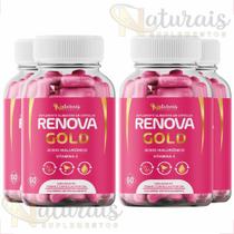 4x Renova Gold 240 Cáps Original - Naturais