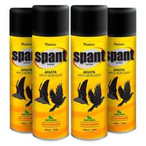 4x Repelente Natural Organic Aves Morcegos Óleo Mamona 400ml