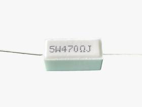 4x Resistor de Porcelana 470r 5w 5% 4x Resistor de Porcelana 470r 5w 5%