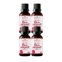 4x Rosa Mosqueta Clareador De Manchas Melcoprol 30ml