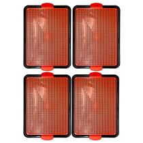 4x Sanitário Canino Xixi Pet Banheiro Cães Dog Pipi Educador