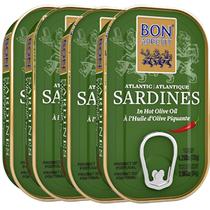 4x Sardinha Portuguesa BON APPETIT em Azeite Picante 120g