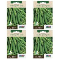4X Sementes de Ervilha Petit Pois TOPSEED 4X Sementes de Ervilha Petit Pois TOPSEED