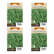 4X Sementes Manjericão Basil Basilicão (Folha Fina) TOPSEED 4X Sementes Manjericão Basil Basilicão (Folha Fina) TOPSEED