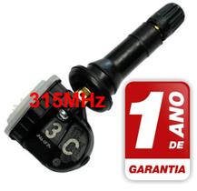 4x Sensor Pneu Tpms Chevrolet Equinox Bico Válvula Pito 2018 2019 2020 2021 2022 2023 (3C) 315 MHz