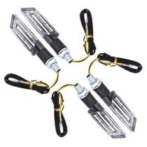4x Setas Moto Pisca Led Universal Esportiva Cb300 Hornet