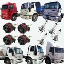 4x Soquete Farol H7 4x Lâmpada H7 Mb 1944 1938s Ford Cargo 4x Soquete Farol H7 4x Lâmpada H7 Mb 1944 1938s Ford Cargo