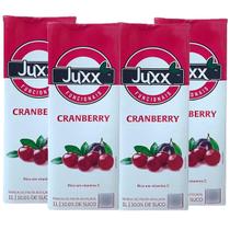 4x Suco de Cranberry 1 Litro Juxx